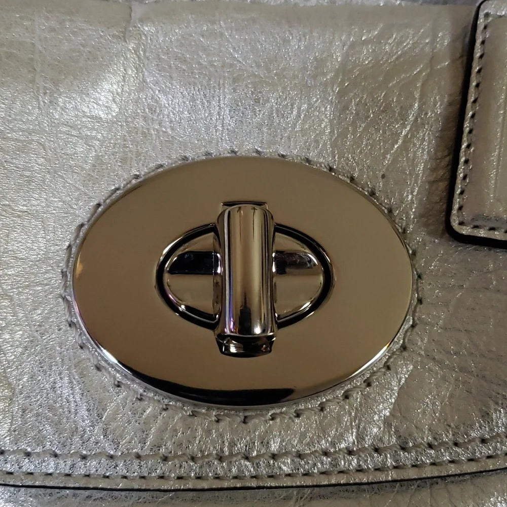 COACH Mia Leather Harper Satchel Shoulder Bag.‎   15744 . NWOT.